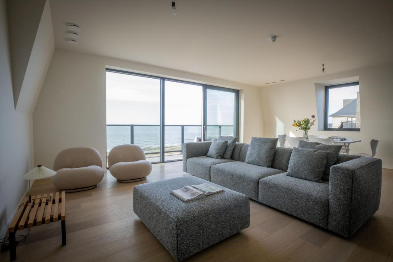 La Risacca, Luxurious, 3 Bedroom, Sea View Design Apartment Cadzand Exterior photo